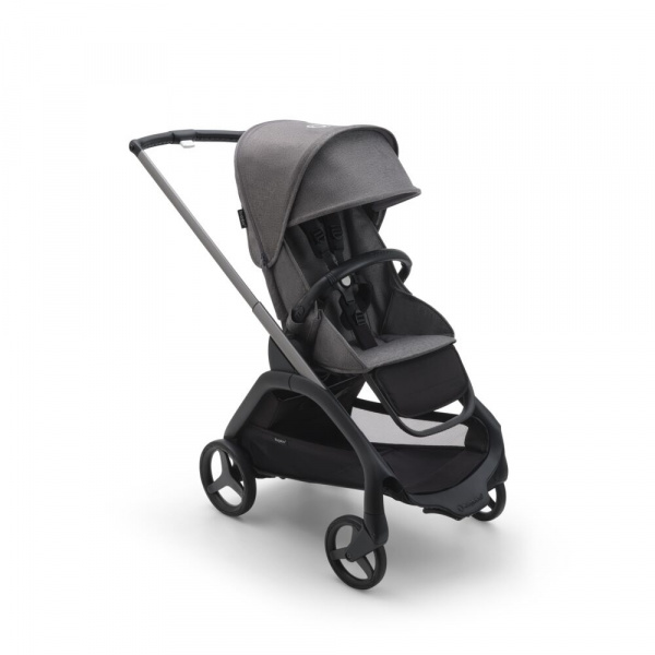 Poussette 4 roues compacte dragonfly complete graphite / grey mélange / grey mélange Bugaboo