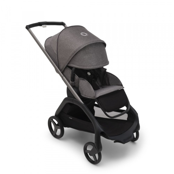 Poussette 4 roues compacte dragonfly complete graphite / grey mélange / grey mélange Bugaboo