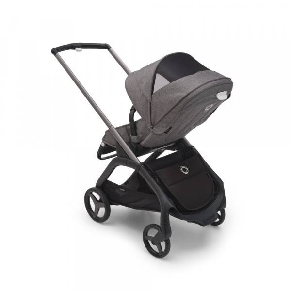 Poussette 4 roues compacte dragonfly complete graphite / grey mélange / grey mélange Bugaboo