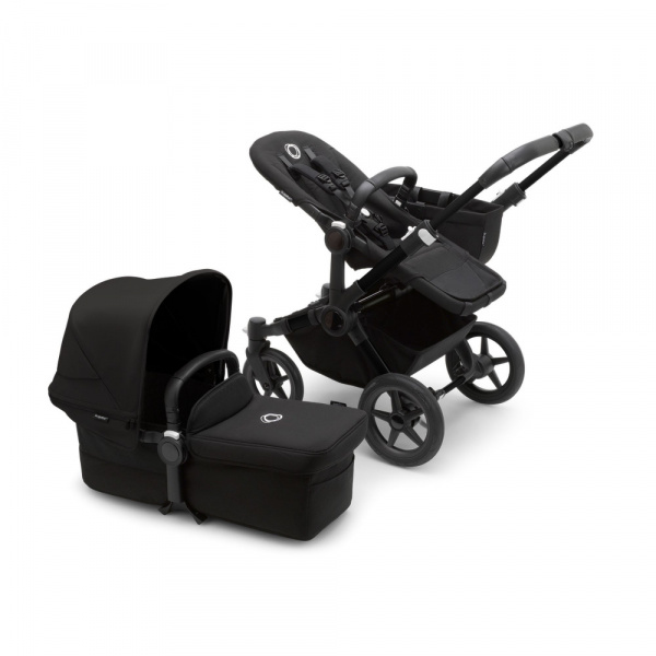Poussette duo donkey 5 châssis noir noir Bugaboo