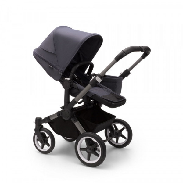 Poussette duo donkey 5 châssis noir noir Bugaboo