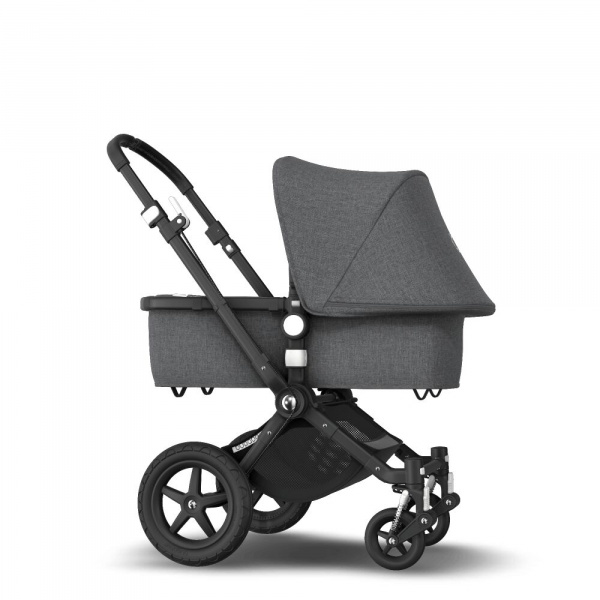 Pack poussette duo caméléon3 plus complète noir gris chiné Bugaboo