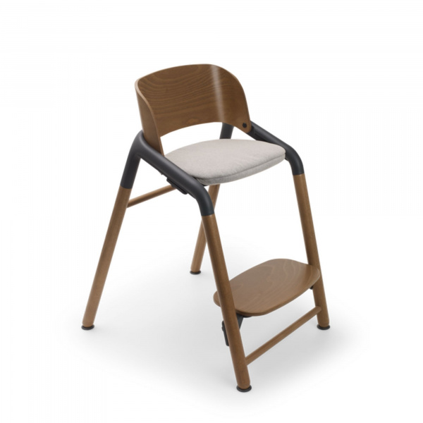 Chaise haute évolutive giraffe + baby set + tablette bois chaud et gris Bugaboo