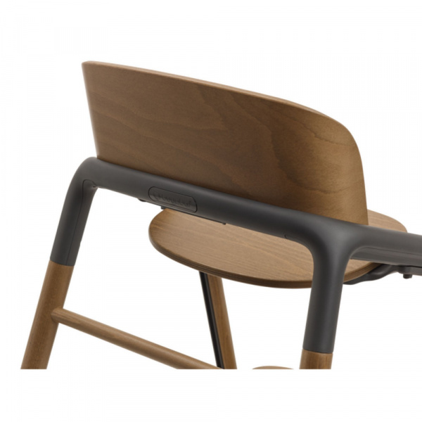 Chaise haute giraffe bébé bois foncé Bugaboo