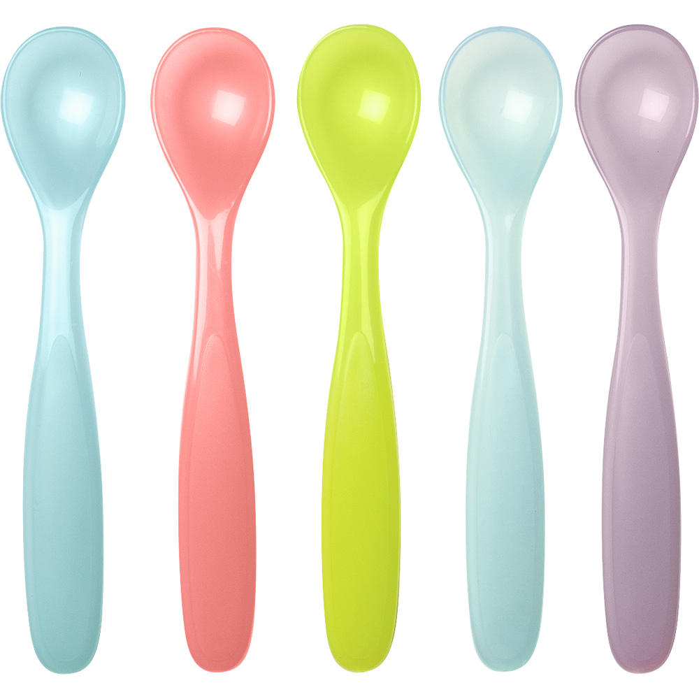 Lot de 5 cuillères bébé 1er âge Baby Spoon de Babymoov