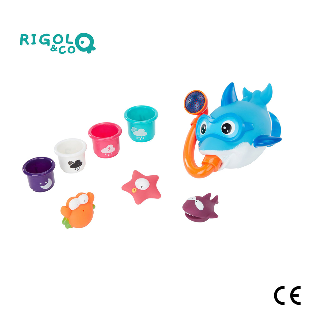 Coffret De Jouet De Bain Bebe Rigolo And Co De Badabulle Sur Allobebe
