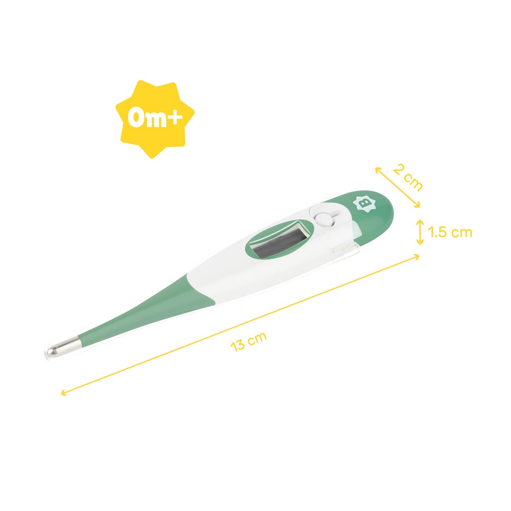 Thermomètre rectal bébé électronique embout souple de Tigex sur allobébé