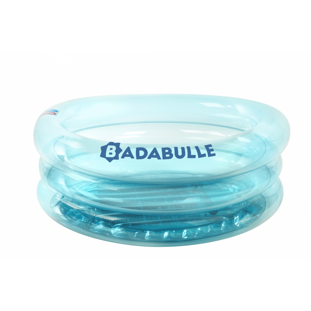 Baignoire gonflable pour bébé évolutive bleu AQUA DOTS