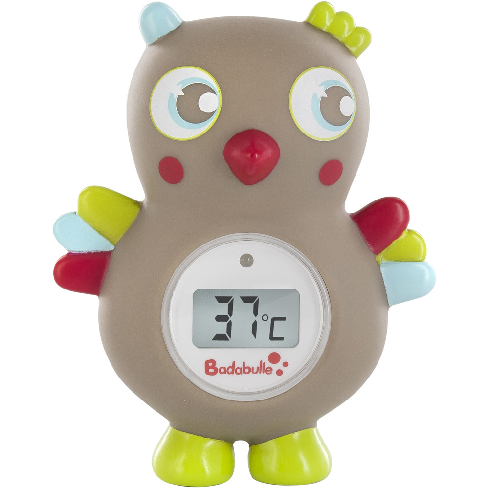 Badabulle Thermomètre de bain bébé digital hibou