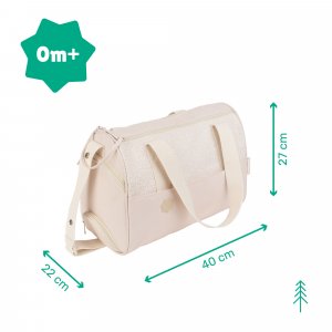Sac à langer pocketstyle crème Badabulle