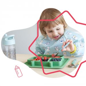 Lot de 3 couverts en métal Badabulle