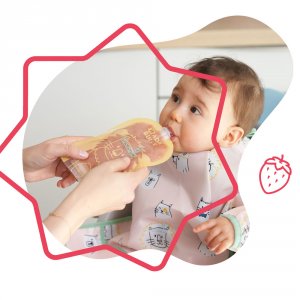 Lot de 15 gourdes réutilisables Badabulle