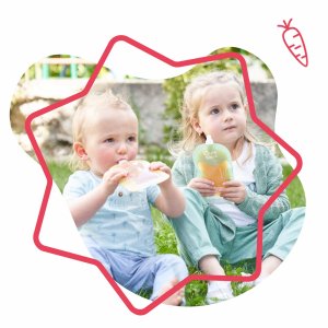 Lot de 15 gourdes réutilisables Badabulle