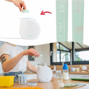 Chauffe biberon easy+ maison pastel Badabulle