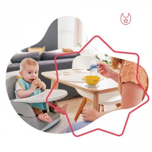 Lot de 3 bols antidérapants pastel Badabulle