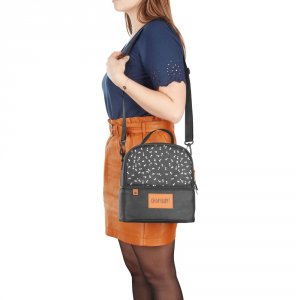 Sac isotherme repas 2 compartiments noir Badabulle