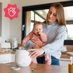 Chauffe biberon nomade easy+ pastel Badabulle