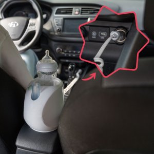 Chauffe biberon nomade easy+ pastel Badabulle