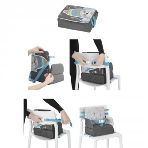Réhausseur de chaise nomade 2 en 1 yummy Badabulle