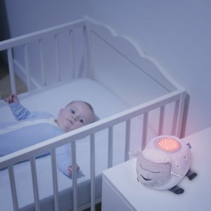 Veilleuse bébé peluche musicale mouton Badabulle