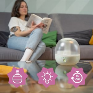 Humidificateur - veilleuse bubble Badabulle