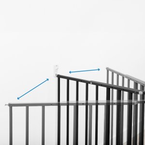 Barrière de sécurité safe & protect xl noire Badabulle