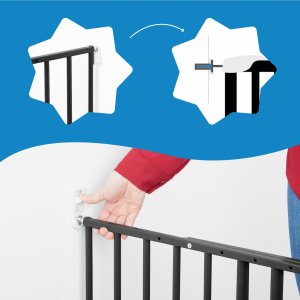 Barrière de sécurité safe & protect xl noire Badabulle