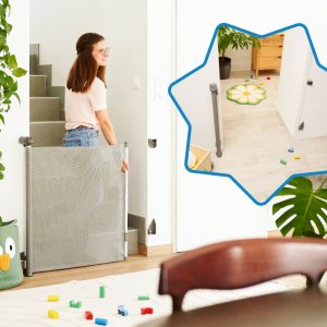 Barrière de sécurité rétractable safe & roll Badabulle