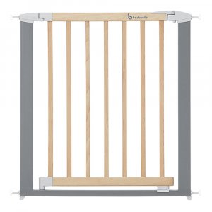 Barrière de sécurité safe & lock bois métal 73-81.5 cm Badabulle