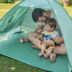 Jouet de bain arrosoir en silicone Badabulle