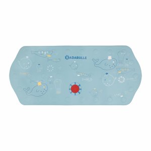 Tapis de bain bébé xxl bleu Badabulle