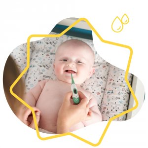 Thermomètre médical béné embout souple Badabulle