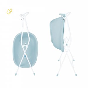 Baignoire baleine bleu + pied de baignoire avec tuyau Badabulle