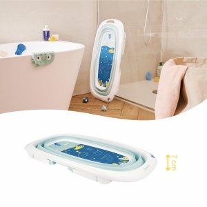 Baignoire bébé pliable bleu Badabulle