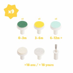 Lime à ongles éléctrique Badabulle