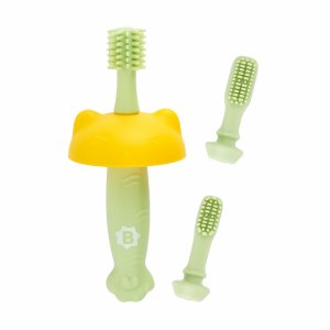 Brosse à dents évolutive en silicone Badabulle