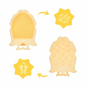 Brosse de massage en silicone Badabulle