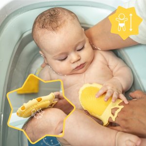 Brosse de massage en silicone Badabulle