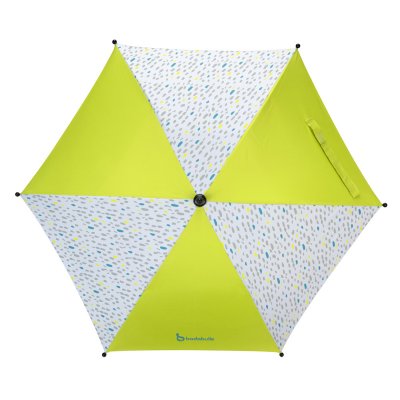 BADABULLE Ombrelle poussette anti-uv jaune
