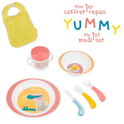 BADABULLE Coffret repas yummy fille