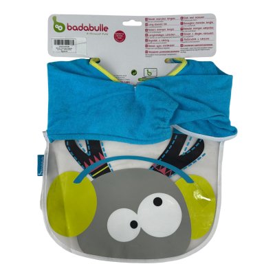 Les imparfaits - bavoir manches longues cerf bleu