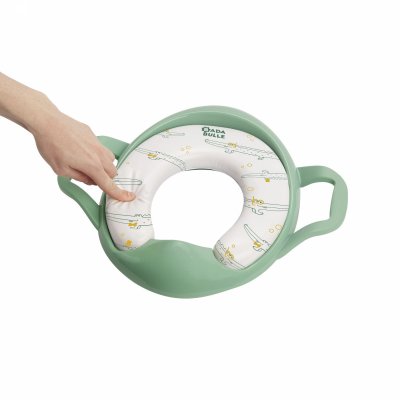 Réducteur de toilette avec poignées crocodile