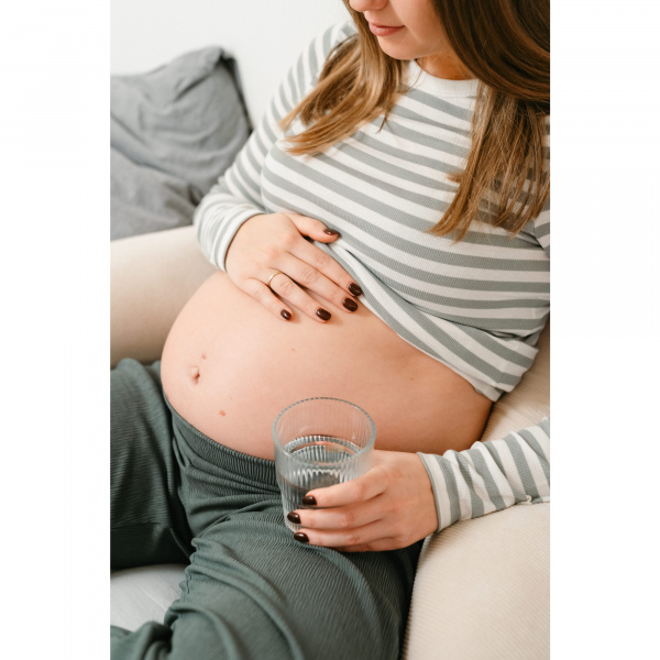 Coussin de maternité et d'allaitement doomoo buddy corduroy sand Badabulle
