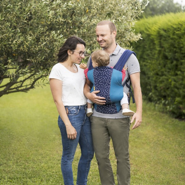 Porte bébé physiologique easy & go Badabulle