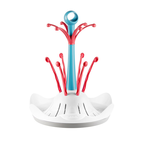 Sèche biberon bleu gris Badabulle