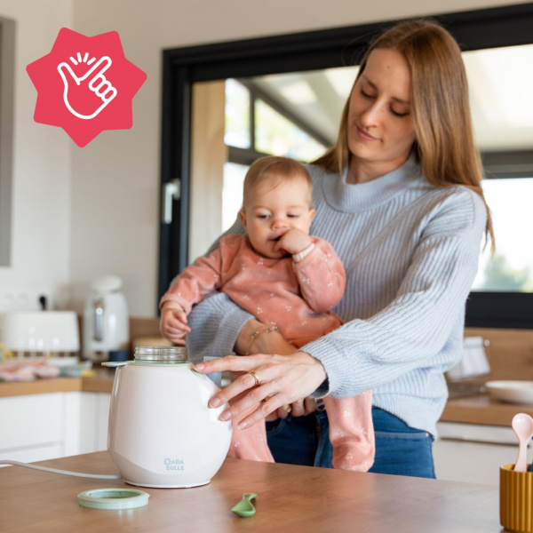 Chauffe biberon nomade easy+ pastel Badabulle