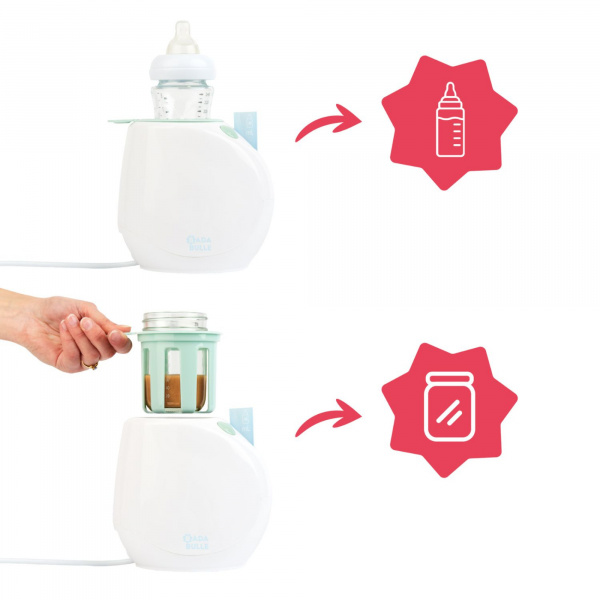 Chauffe biberon nomade easy+ pastel Badabulle