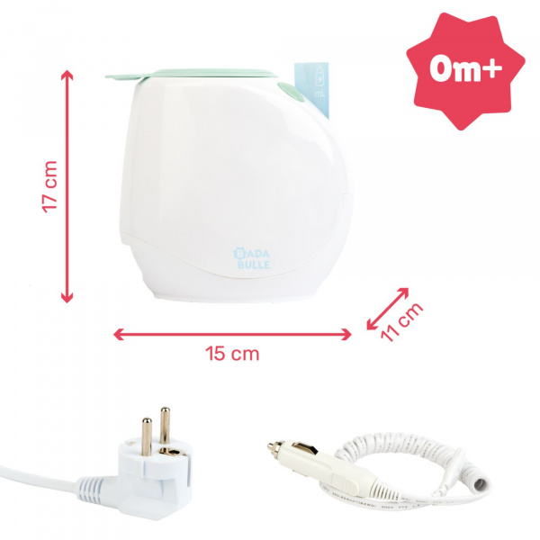 Chauffe biberon nomade easy+ pastel Badabulle
