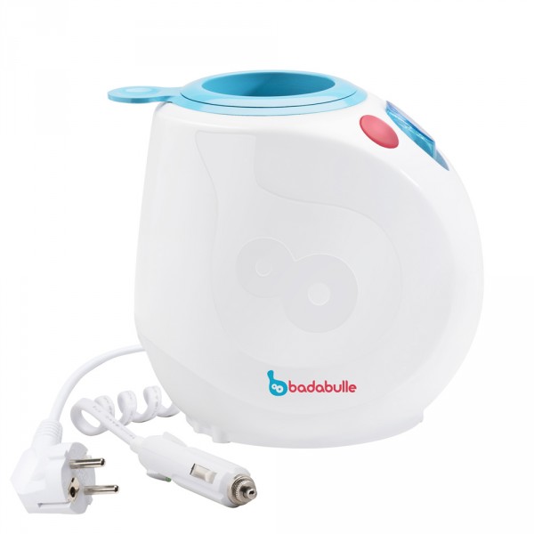 Chauffe biberon easy+ maison/voiture bleu Badabulle