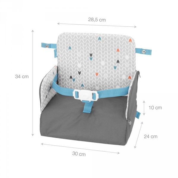 Réhausseur de chaise nomade 2 en 1 yummy Badabulle